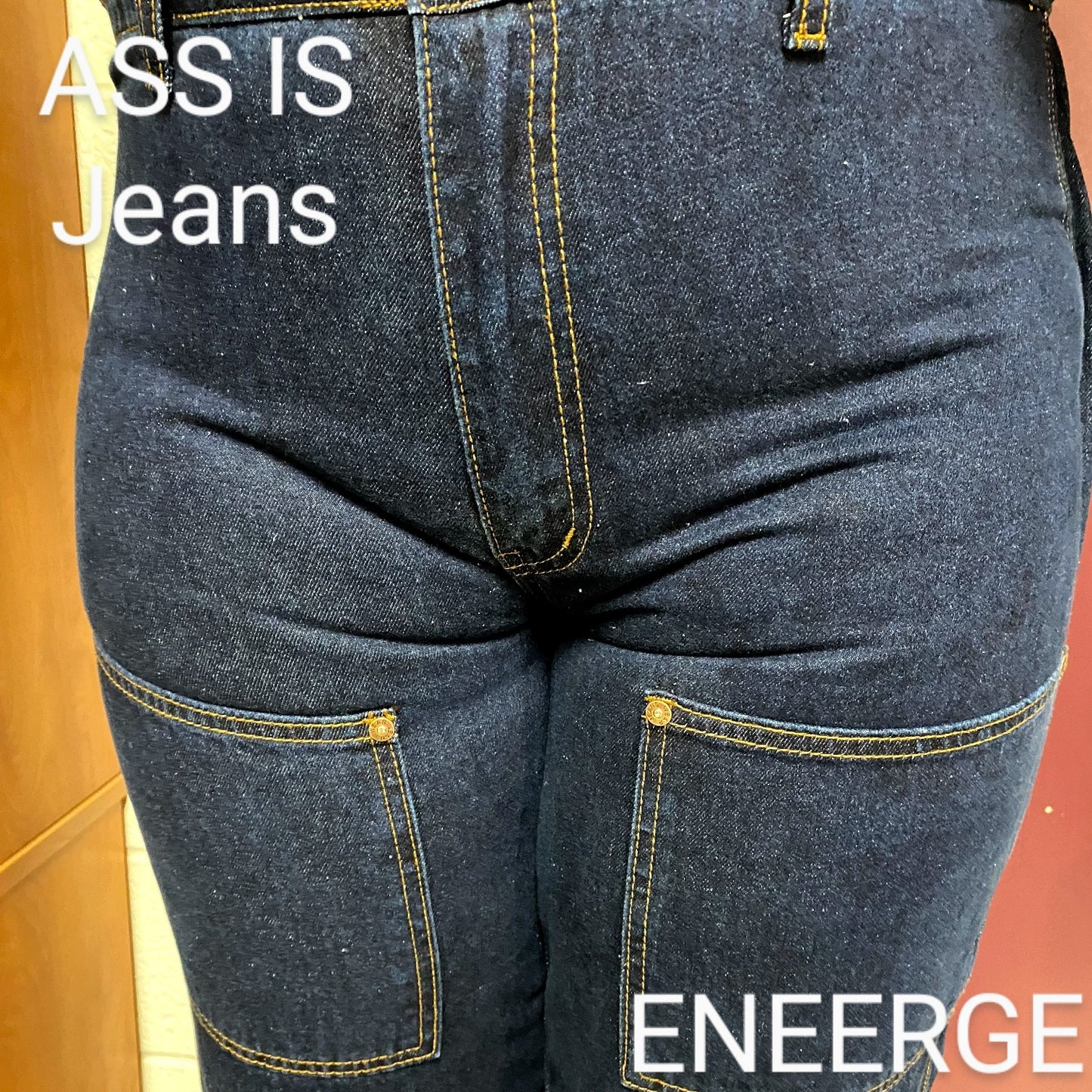 ASS IS Women Designer Jeans by ENEERGE™, size 34